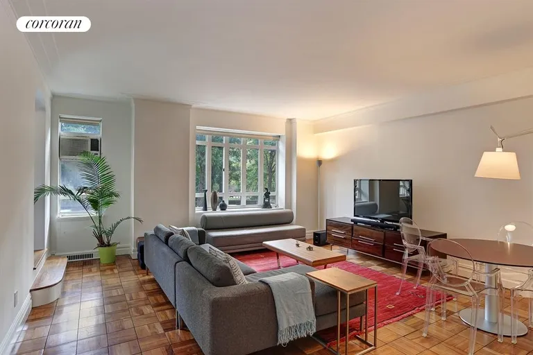 New York City Real Estate | View 25 Central Park West, 2P | Living Room | View 2