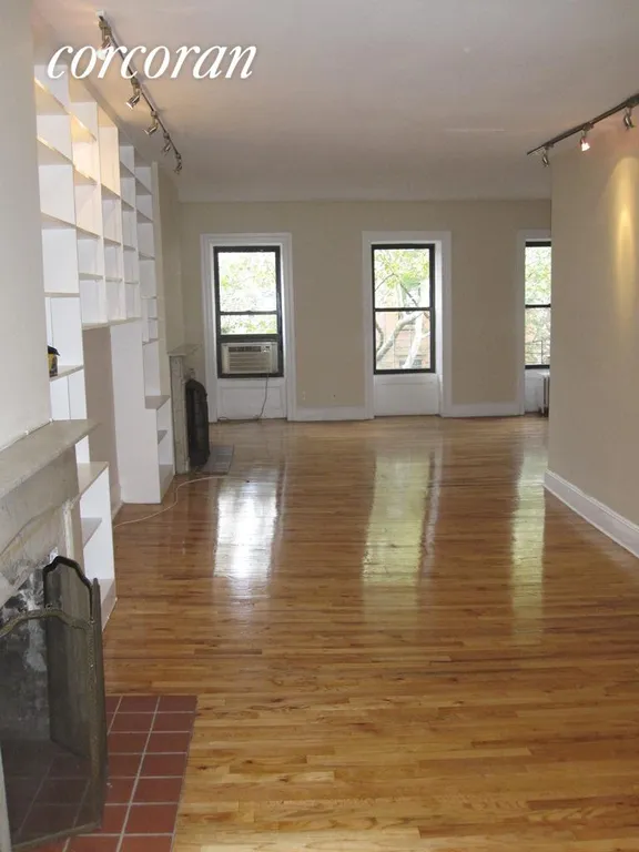New York City Real Estate | View 392 Pacific Street, 2 | 40 Foot Long Living Room/Dining Room | View 2