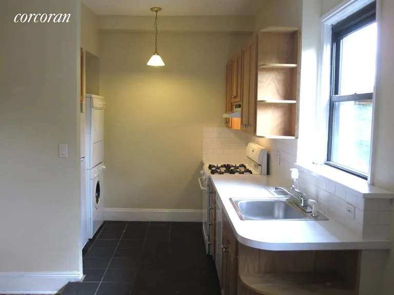 New York City Real Estate | View 392 Pacific Street, 2 | Windowed Kitchen with Washer/Dryer and Dishwasher | View 3