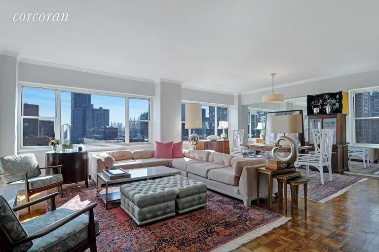 New York City Real Estate | View 340 East 64th Street, 15L | 2 Beds, 2 Baths | View 1