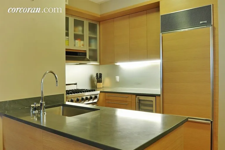 New York City Real Estate | View 30 West Street, 28D | Open Kitchen | View 2