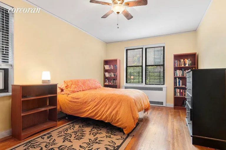 New York City Real Estate | View 30 Bogardus Place, 3G | Huge bedroom with space for a full bedroom set | View 4