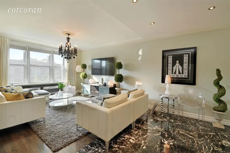 New York City Real Estate | View 1155 Ocean Avenue, 6J | Living Room | View 11