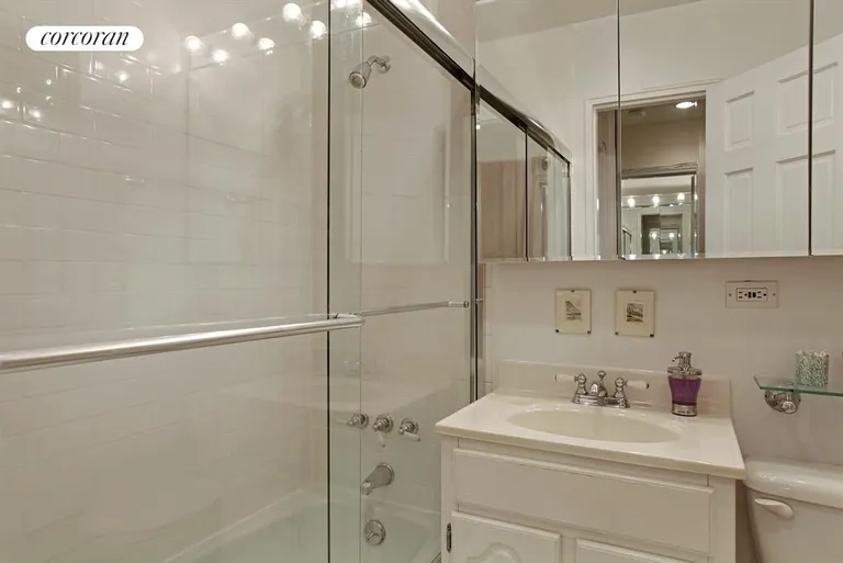 New York City Real Estate | View 214 Riverside Drive, 413 | Mint Bathroom | View 5