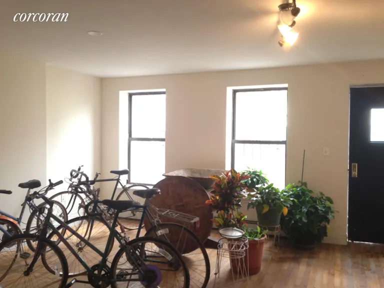 New York City Real Estate | View 725 Macon Street | Duplex living room | View 2