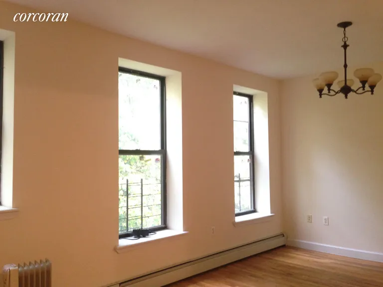 New York City Real Estate | View 438 Quincy Street | Simplex living room | View 11