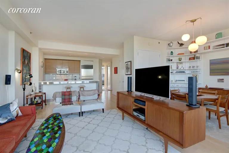 New York City Real Estate | View 20 Bayard Street, 7D | Living Room | View 3