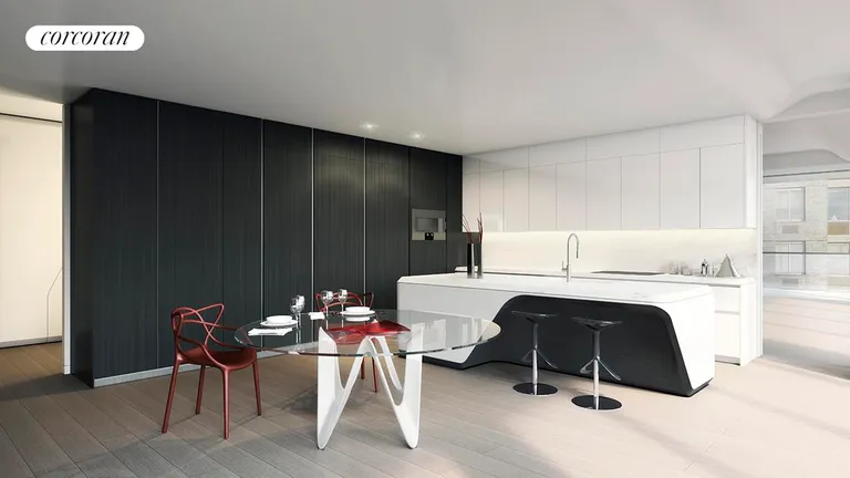 New York City Real Estate | View 520 West 28th Street, 4 | Kitchen Designed by Zaha Hadid & Boffi | View 2