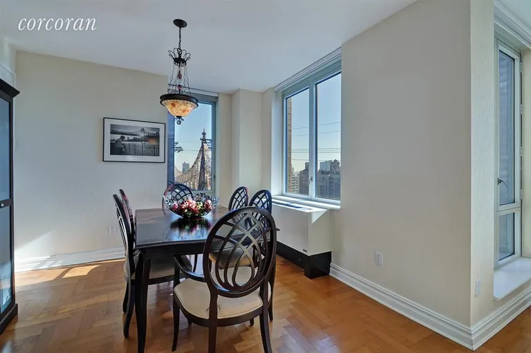 New York City Real Estate | View 401 East 60th Street, 17A | Dining Room | View 4