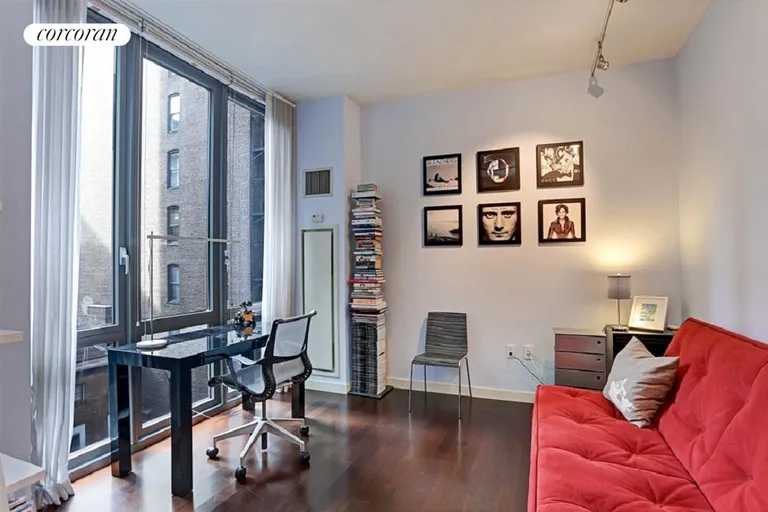 New York City Real Estate | View 4 West 21st Street, 7A | Bedroom/Library | View 5