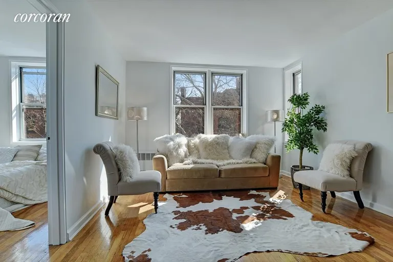 New York City Real Estate | View 245 Henry Street, 3G | Light-filled living... | View 4