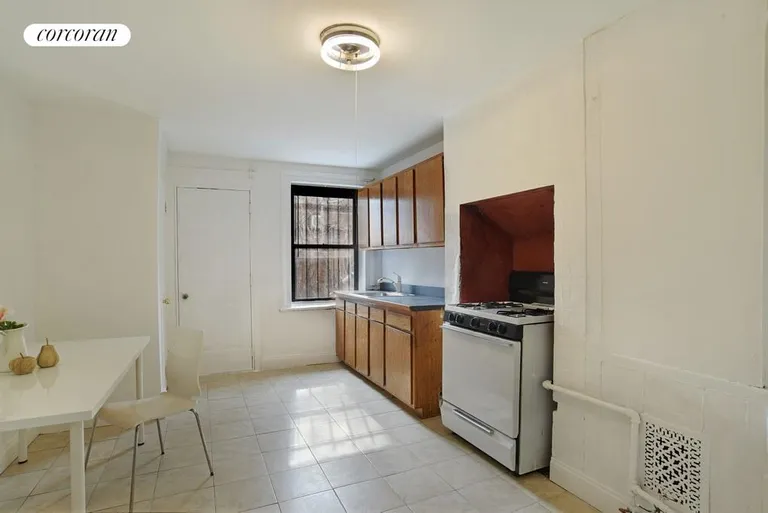 New York City Real Estate | View 58 Madison Street | Eat in kitchen with garden access | View 5