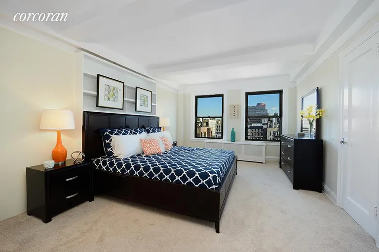 New York City Real Estate | View 110 Riverside Drive, 16E | Master Bedroom | View 7