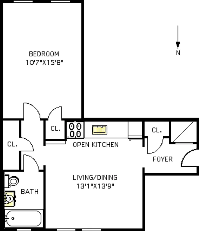 219-223 78th Street, 3G | floorplan | View 7