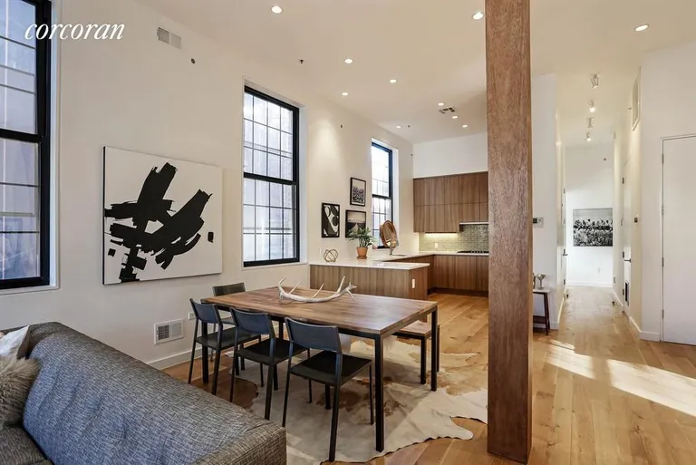 New York City Real Estate | View 541 Leonard Street, B | Dining Area | View 2