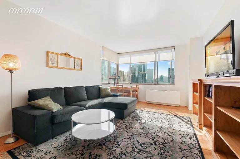 New York City Real Estate | View 350 West 50th Street, 27C | 1 Bed, 1 Bath | View 1