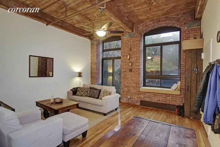 New York City Real Estate | View 420 12th Street, P1R | 1 Bed, 1 Bath | View 1