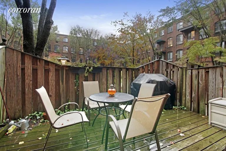 New York City Real Estate | View 420 12th Street, P1R | Porch | View 7