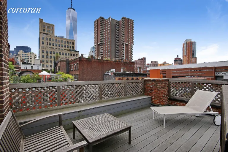 New York City Real Estate | View 20 Harrison Street, PH | Beautiful Views & Raised Additional Deck Area  | View 7