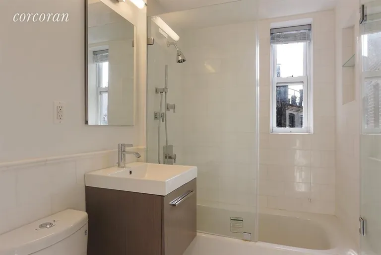 New York City Real Estate | View 100 Bank Street, 4J | Bathroom | View 8