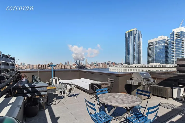 New York City Real Estate | View 58 Metropolitan Avenue, 5C | Private Roof Cabana | View 9