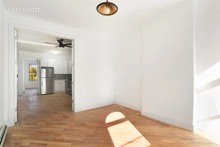 New York City Real Estate | View 1663 Lincoln Place | Kitchen / Living Room | View 5