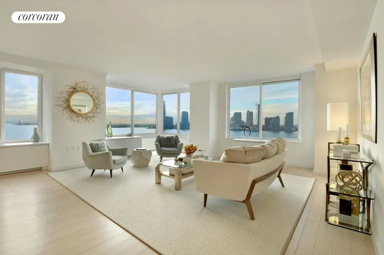 New York City Real Estate | View 212 Warren Street, 15C | 3.5 Beds, 3 Baths | View 1