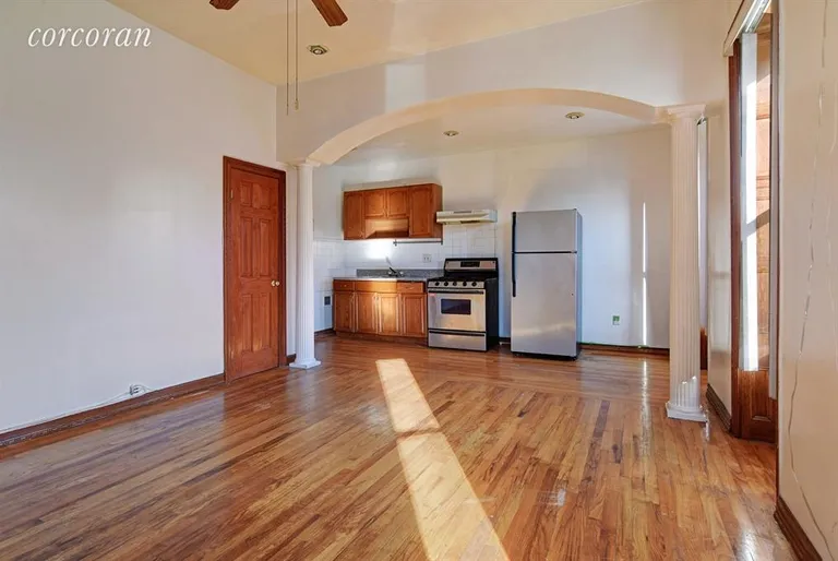 New York City Real Estate | View 769 Greene Avenue, 2 | Kitchen / Living Room | View 2