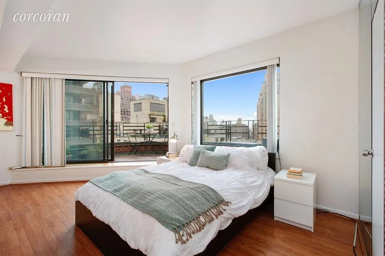 New York City Real Estate | View 310 East 49th Street, PHB | Sleeping Area | View 3