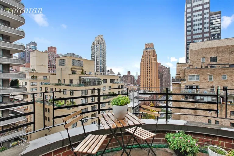 New York City Real Estate | View 310 East 49th Street, PHB | View From Terrace | View 4