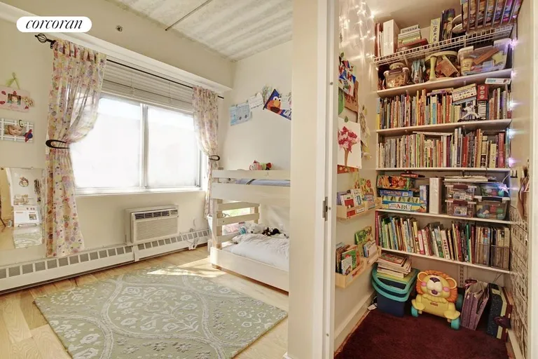 New York City Real Estate | View 529 Court Street, 202 | Second bedroom with ample closet space | View 4