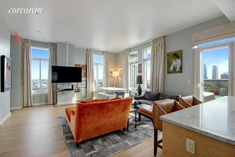 New York City Real Estate | View 85 Adams Street, PH | Living Room | View 5