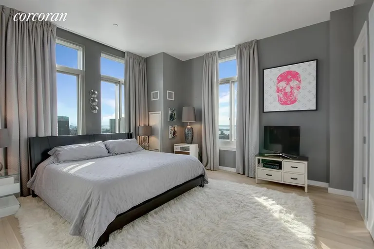 New York City Real Estate | View 85 Adams Street, PH | Master Bedroom | View 6