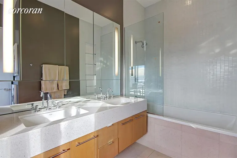 New York City Real Estate | View 85 Adams Street, PH | Master Bathroom | View 8
