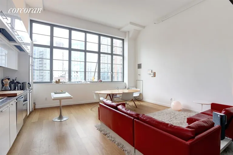 New York City Real Estate | View 27-28 Thomson Avenue, 302 | Living Room | View 2