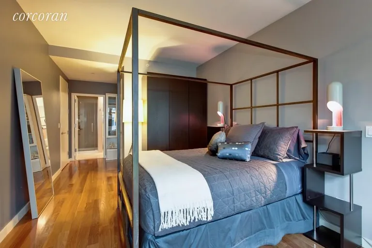 New York City Real Estate | View 174 Vanderbilt Avenue, 211 | Master Bedroom with En Suite Bath & Walk-in Closet | View 7