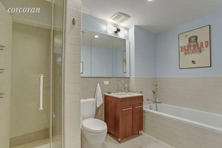 New York City Real Estate | View 174 Vanderbilt Avenue, 211 | Sleek and Stylish Bathrooms | View 9