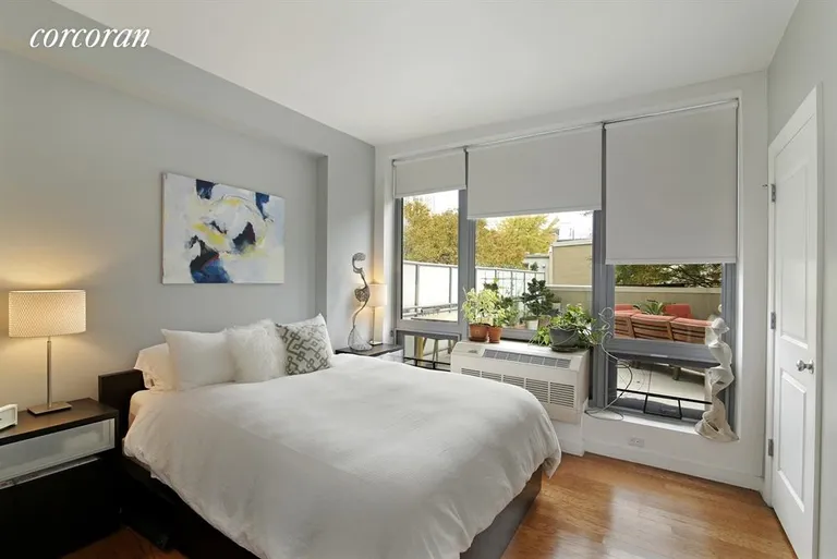 New York City Real Estate | View 5-49 Borden Avenue, 2H | Bedroom | View 5
