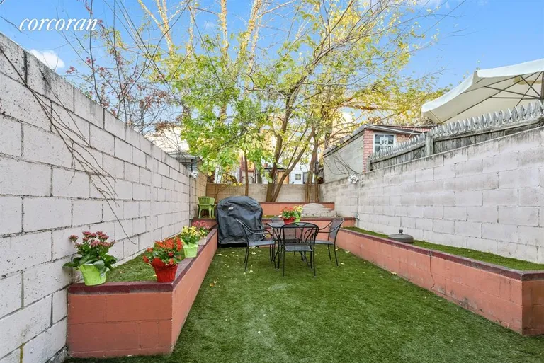 New York City Real Estate | View 469 18th Street | Back Yard | View 8
