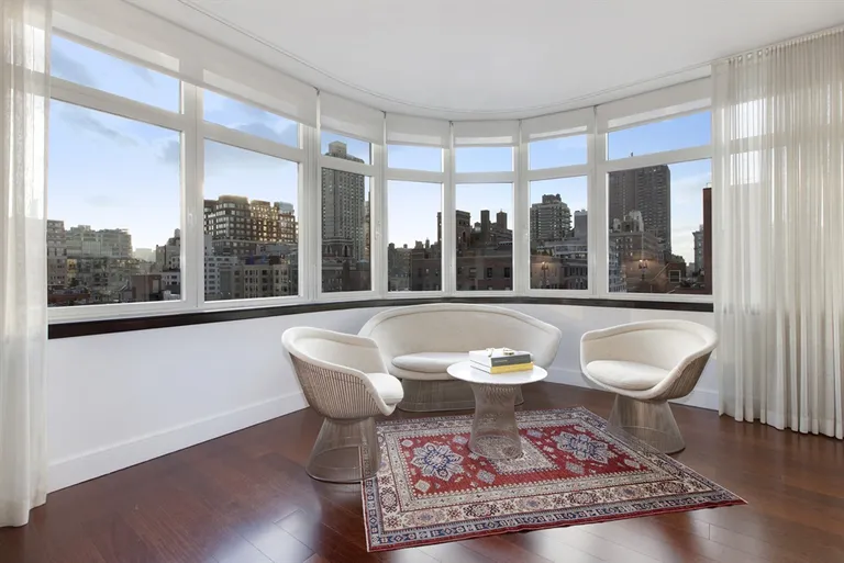 New York City Real Estate | View 181 East 90th Street, 12A | 3rd Bedroom Sitting Area | View 4
