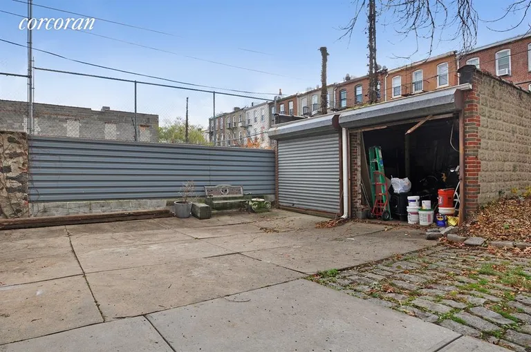 New York City Real Estate | View 212 26th Street | Side Yard | View 8