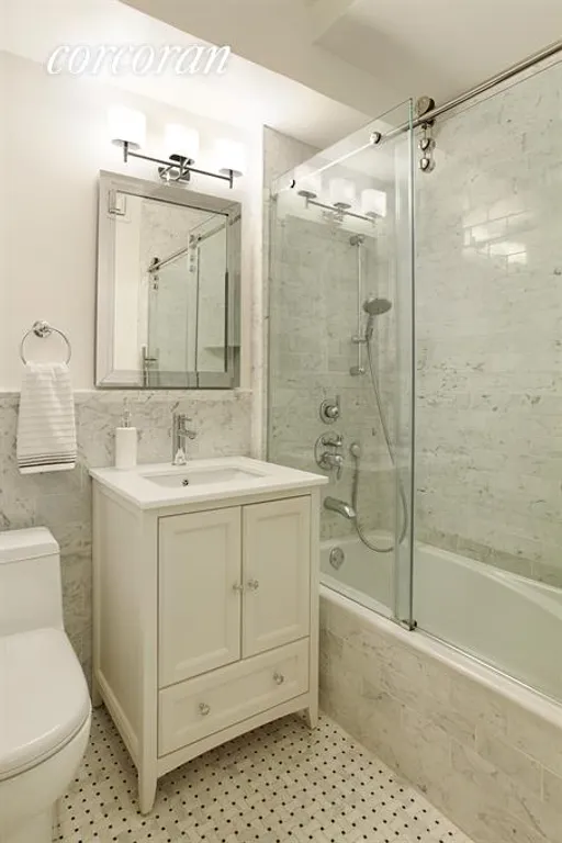 New York City Real Estate | View 345 West 58th Street, 4L | Bathroom | View 5