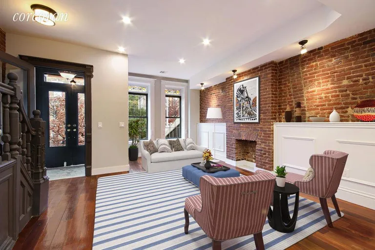 New York City Real Estate | View 712A Halsey Street | Living Area | View 2