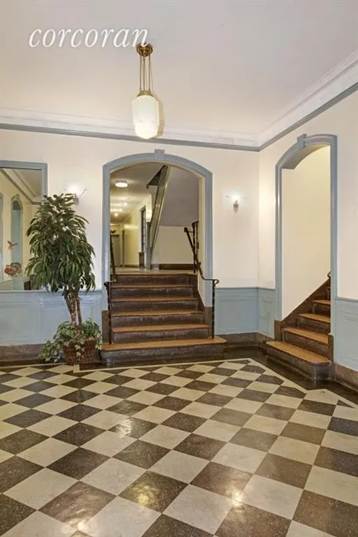 New York City Real Estate | View 225 Park Place, 1k | Classic NYC lobby with a part time door man | View 7