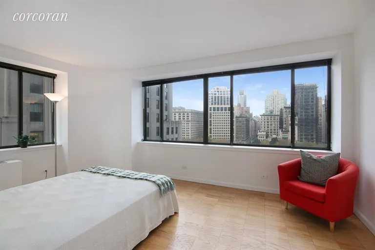New York City Real Estate | View 45 East 25th Street, 15B | Large Bedroom with Park and Skyline View! | View 3