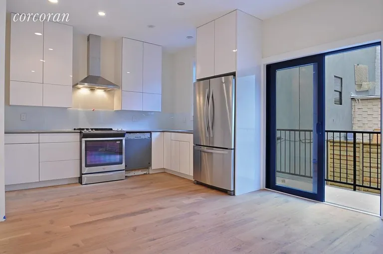 New York City Real Estate | View 212 Franklin Street, 2 | 2 Beds, 1 Bath | View 1