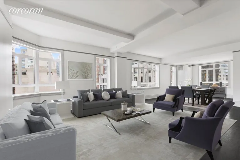 New York City Real Estate | View 21 East 61st Street, 10B | 3 Beds, 3 Baths | View 1