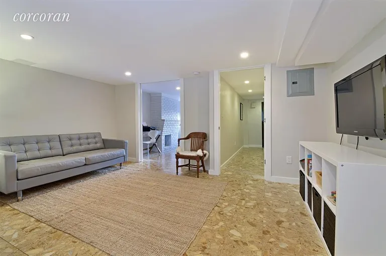 New York City Real Estate | View 276 16th Street | Garden Unit Living Room | View 7