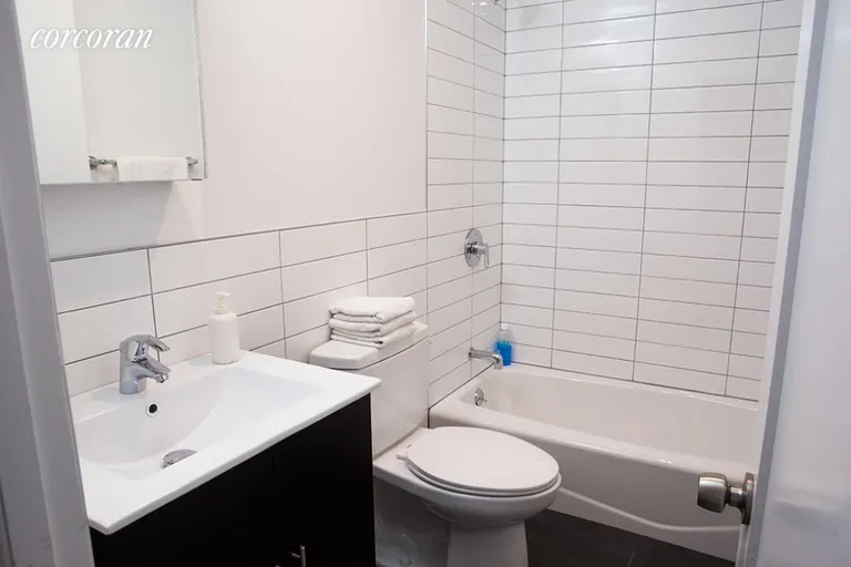 New York City Real Estate | View 498 Court Street, 2 |  Bathroom with Heated Floors | View 4