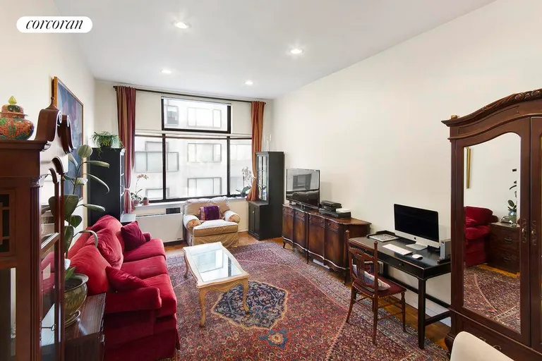 New York City Real Estate | View 77 Bleecker Street, 513 | Huge living room with 11' ceilings | View 3